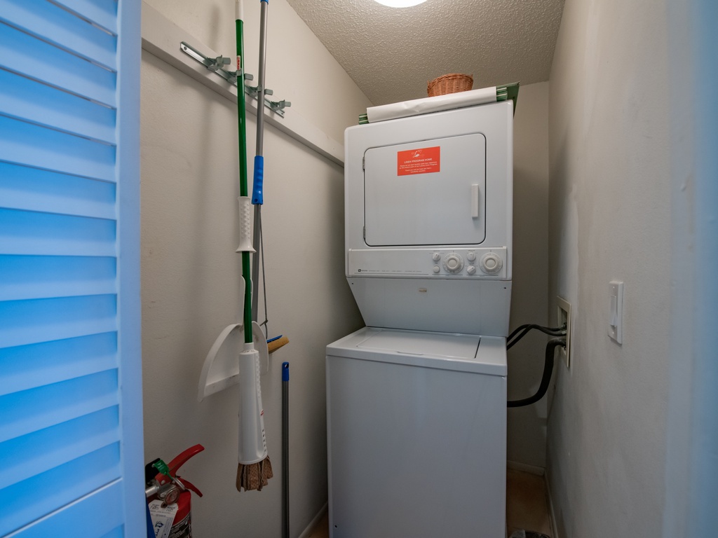 Washer/Dryer In Unit