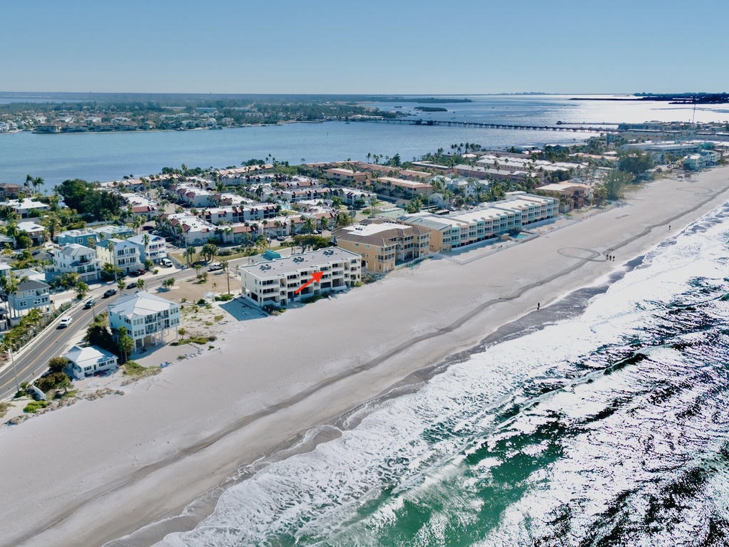 Beachfront condo
