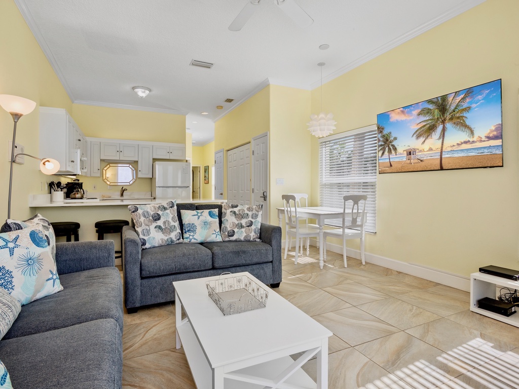 Stylish indoor living space