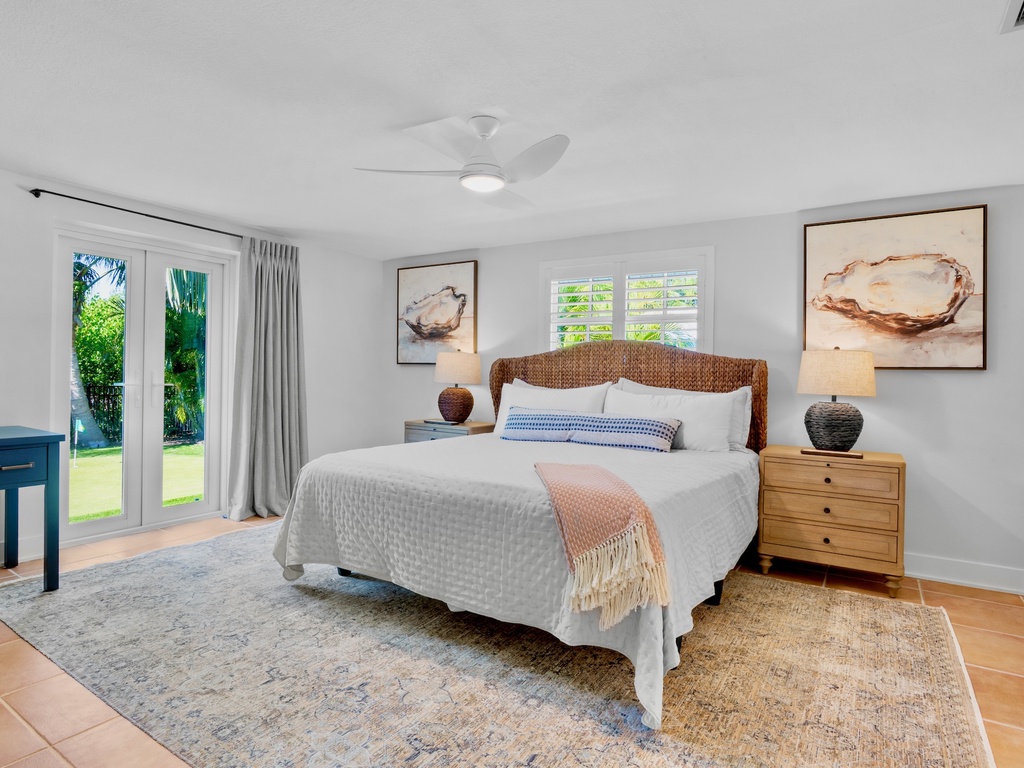 Primary Bedroom, King bed