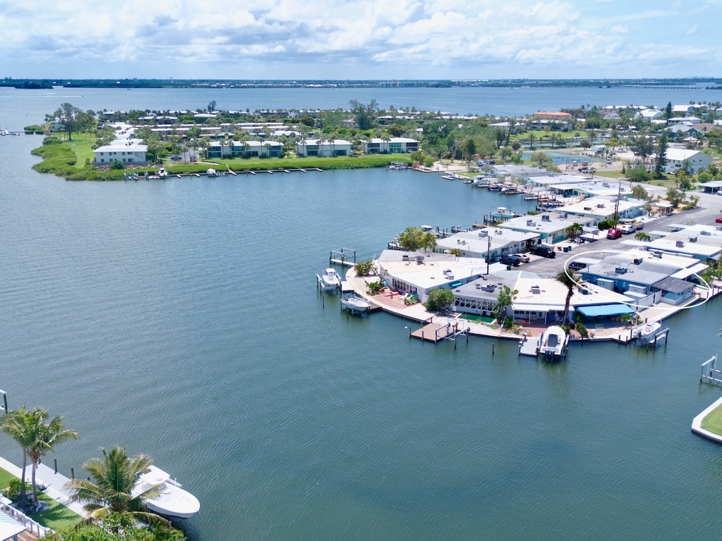 Aerial View - Delphina by Anna Maria Island Accommodations