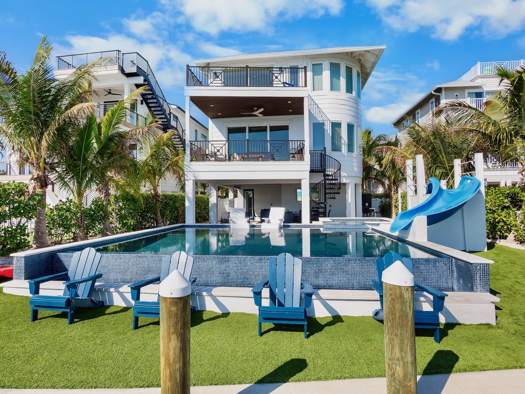 Private Pool and Spa with Water View Seating