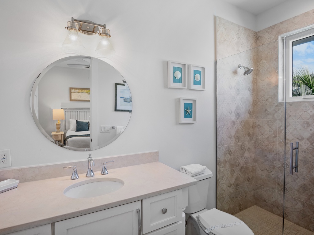 Third Bathroom with walk-in shower