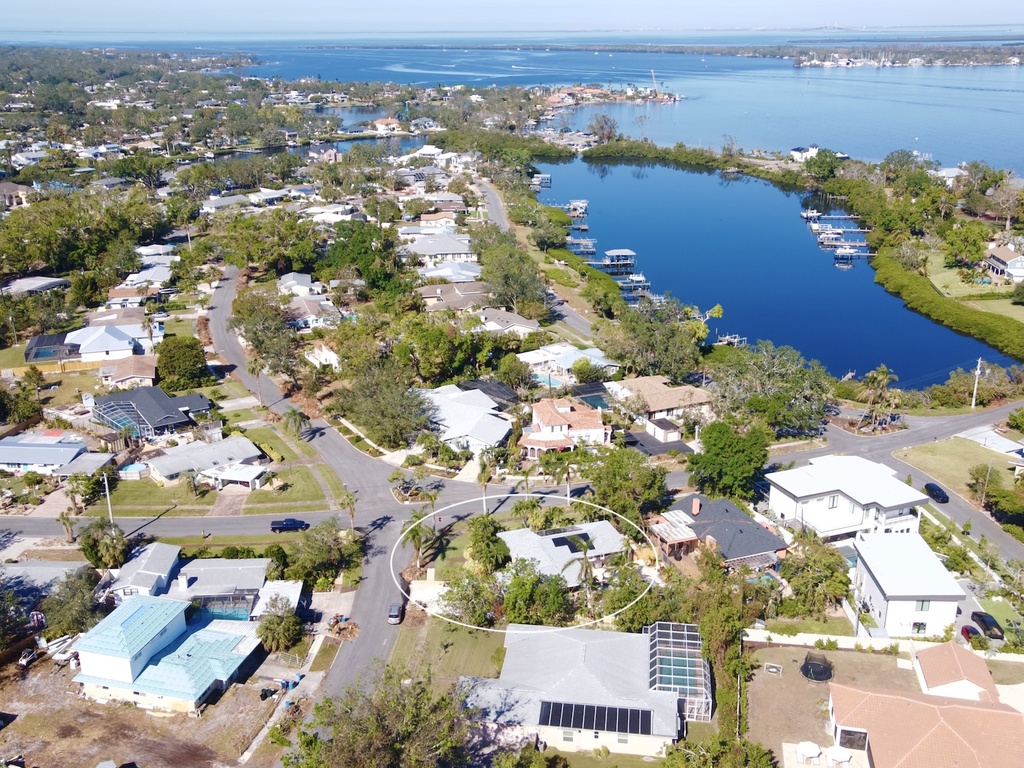 Aerial View of Property