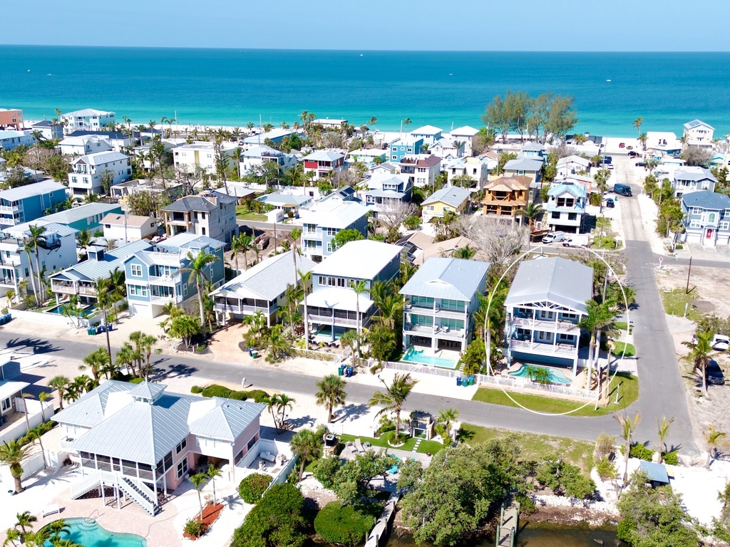 High view of location near the beach by Anna Maria Vacations