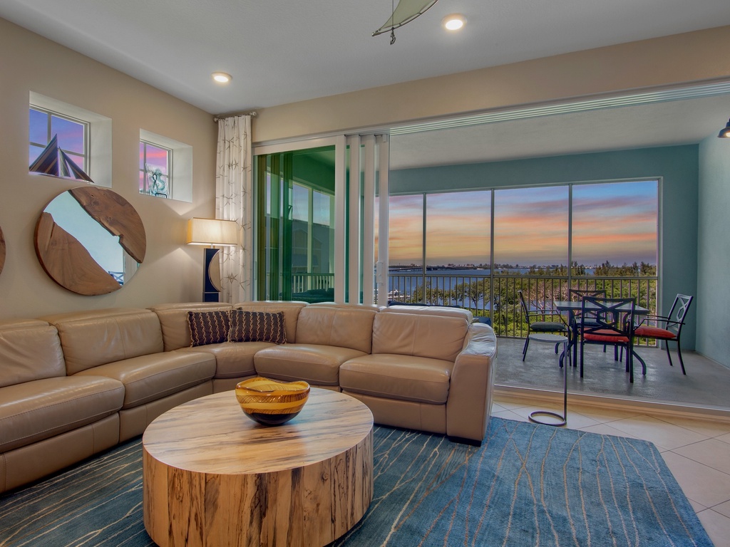 Living Area with Plush Seating