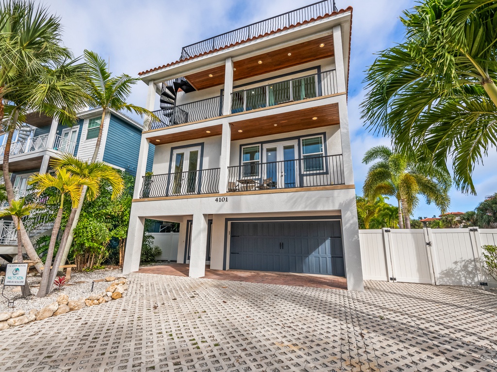 Parking for 4 Vehicles