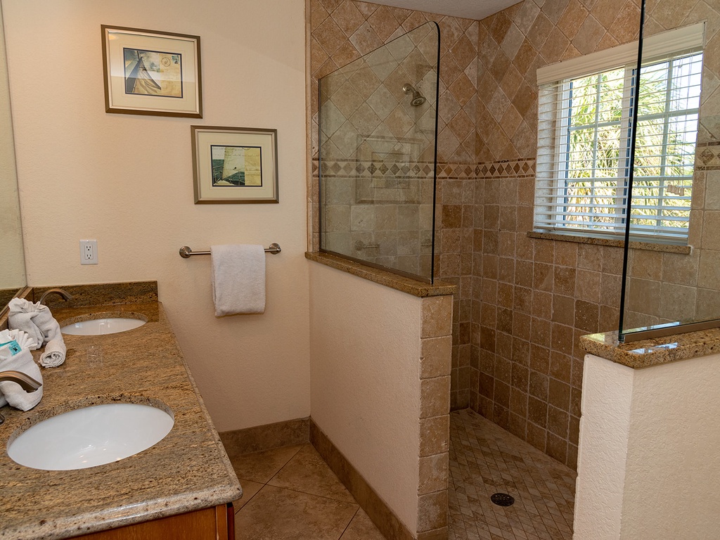2nd Floor Master bathroom with walk in shower