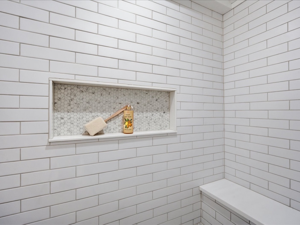 Hallway Bathroom shower
