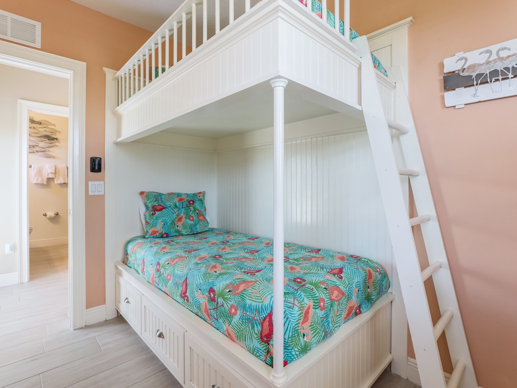 Stacked Bunk Bed Setup