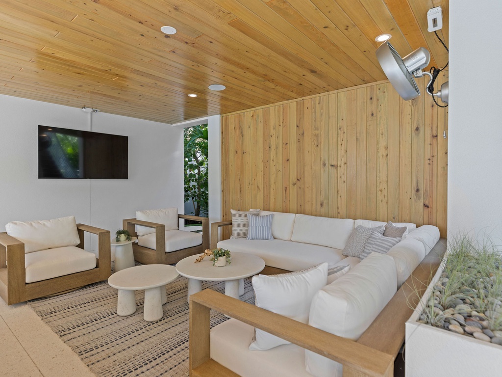 Covered Outdoor Seating Area