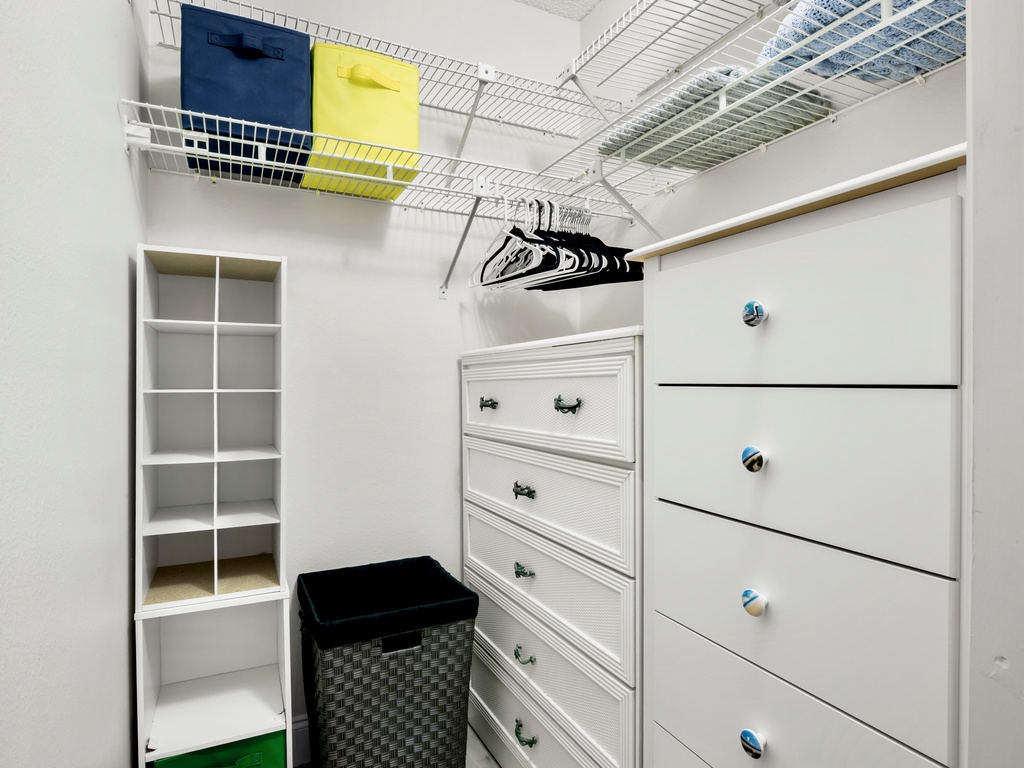 Second Bedroom, Walk-in closet