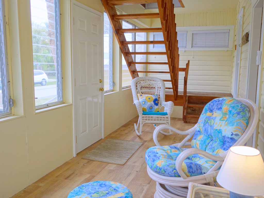 Enclosed and Air Conditioned Porch