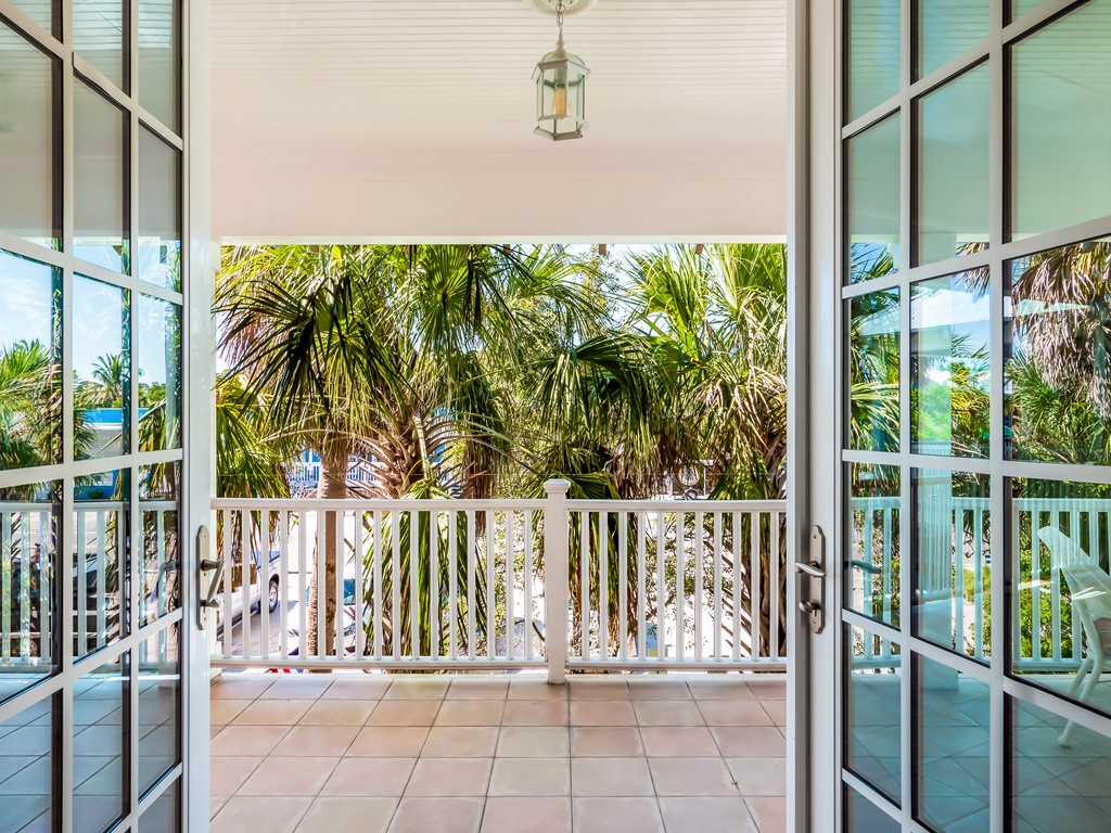 View Walking Onto Deck