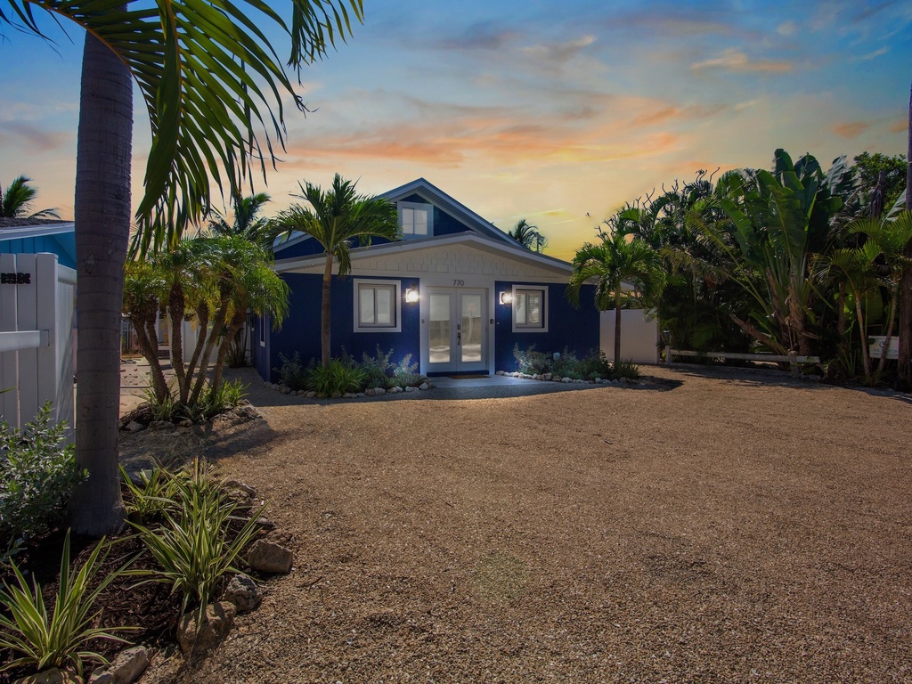 Welcoming front entrance