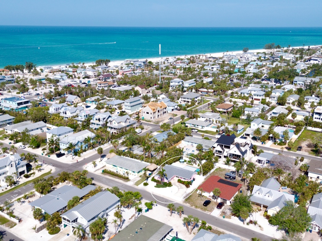 High view of the location