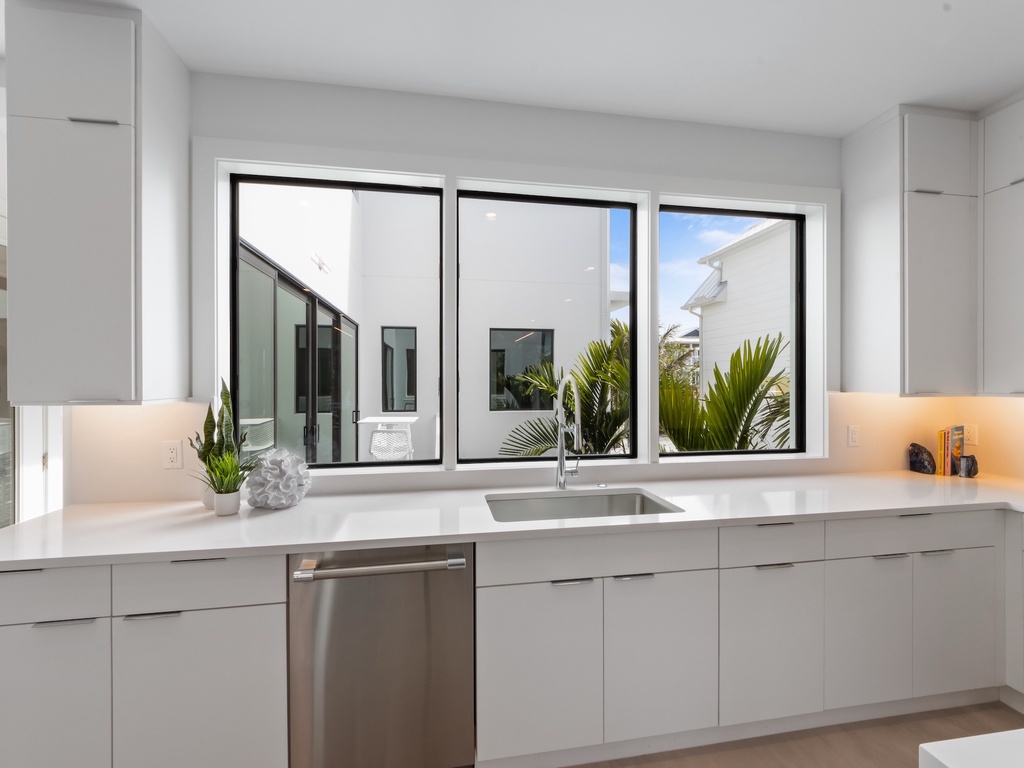 Spacious kitchen ready for family meals