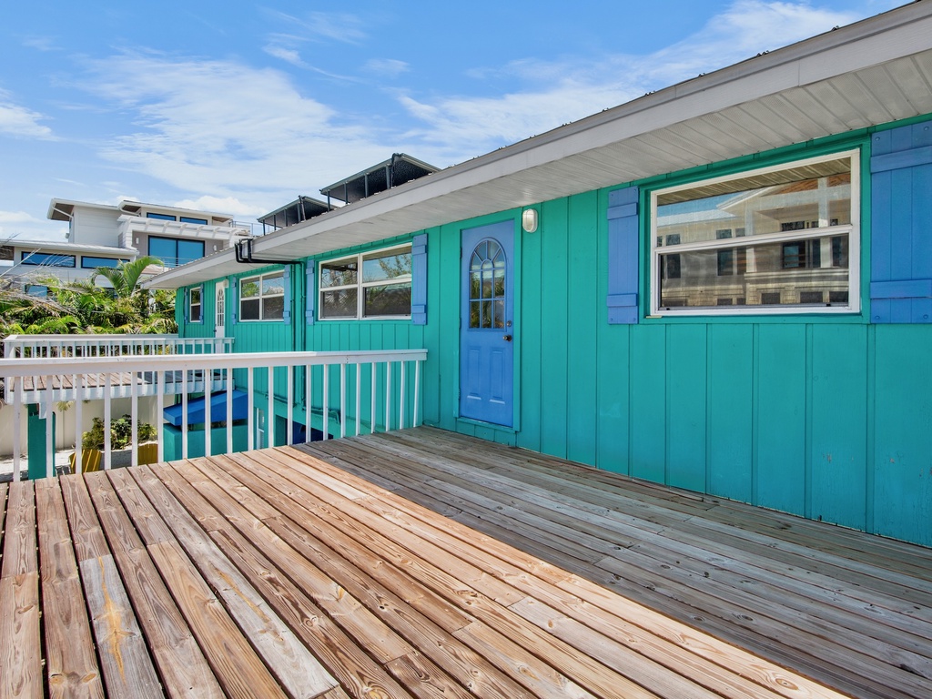 Outdoor deck perfect for relaxing