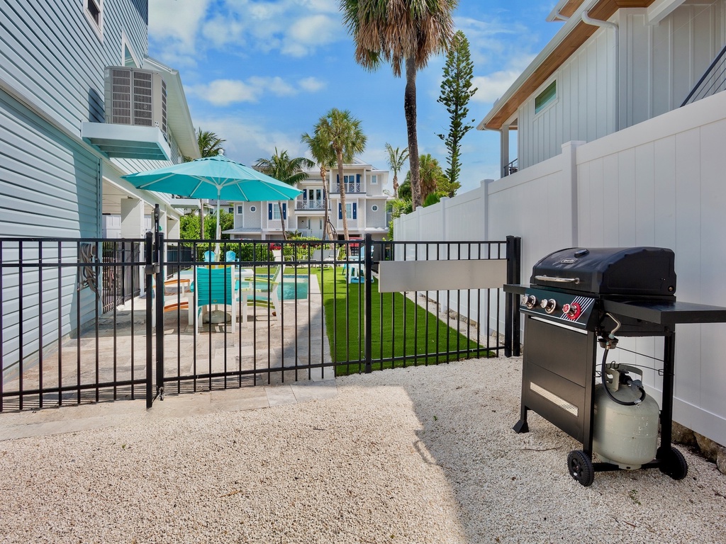 Patio with Private Pool and BBQ Grill