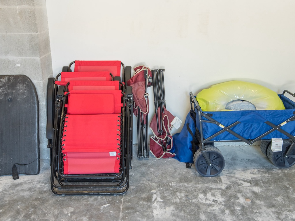 Beach Chairs and Beach Cart