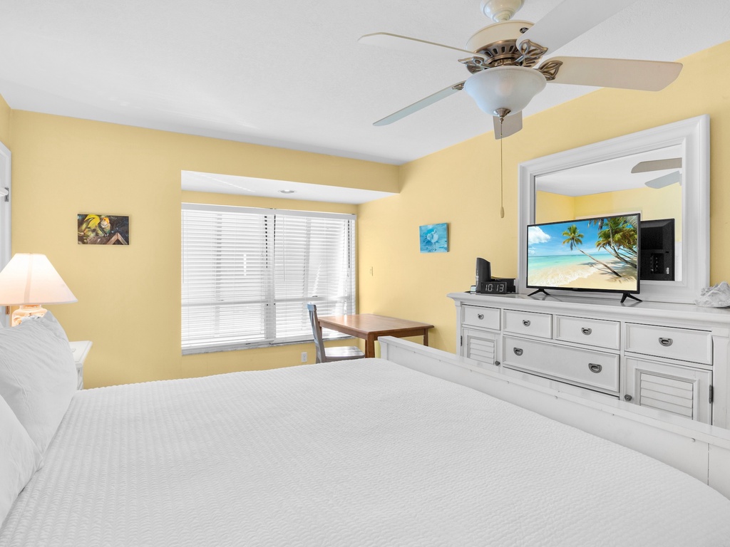 Primary Bedroom, King with desk for remote work