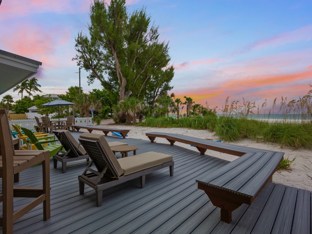 Spacious Deck with Stunning Views