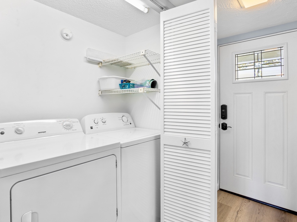 In-unit washer and dryer