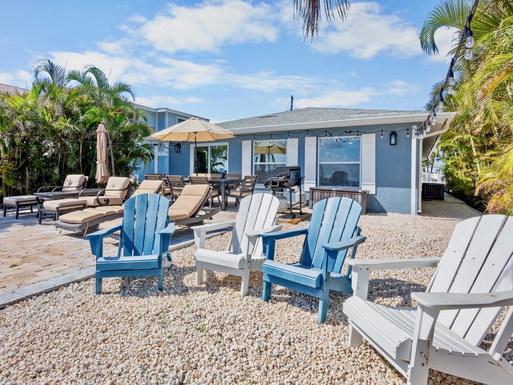 Outdoor Seating with Water Views