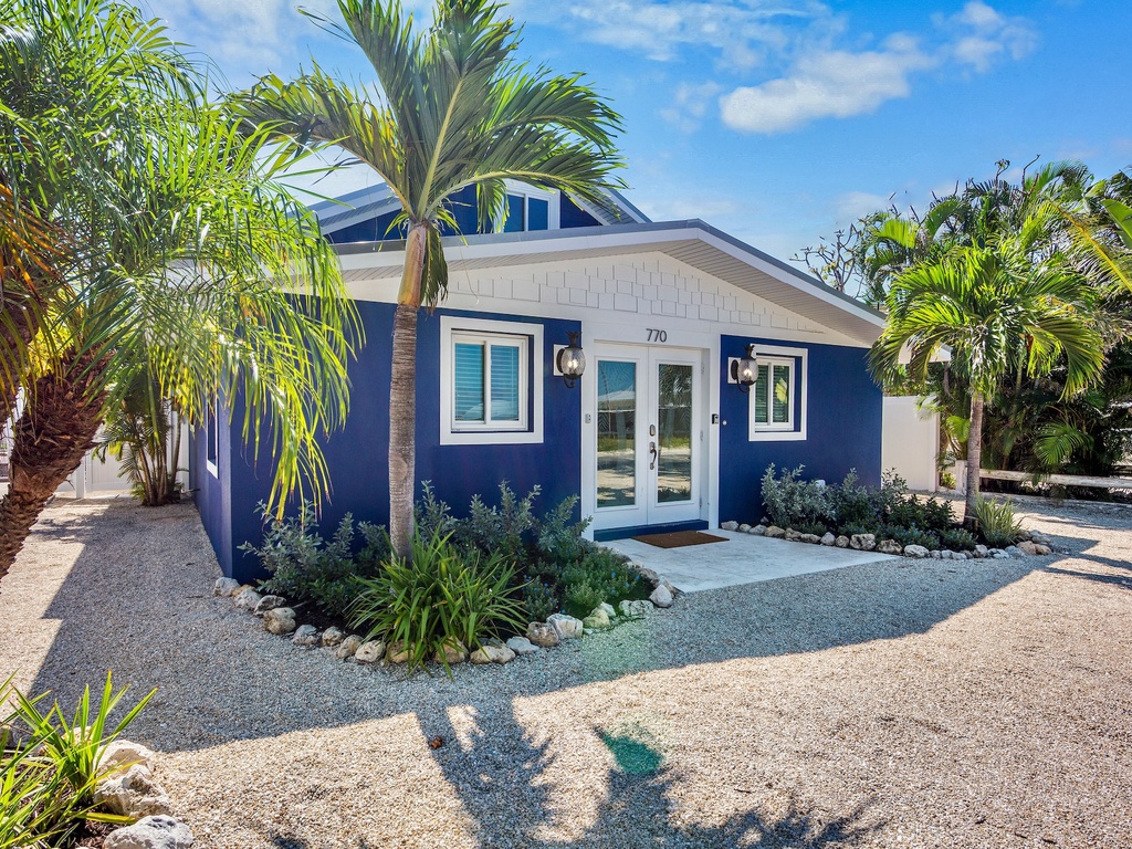 Beautiful coastal home exterior