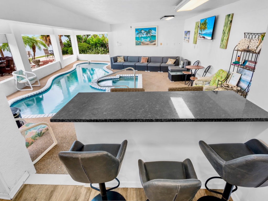 Poolside Breakfast Bar