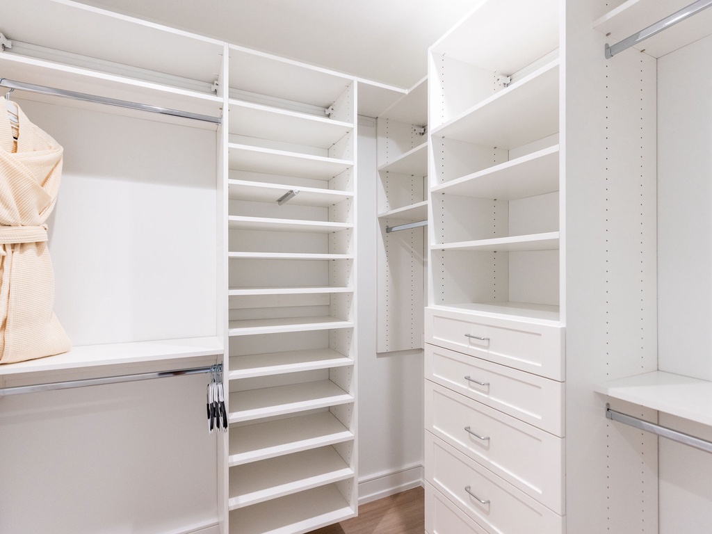 Primary Bedroom with walk-in shower