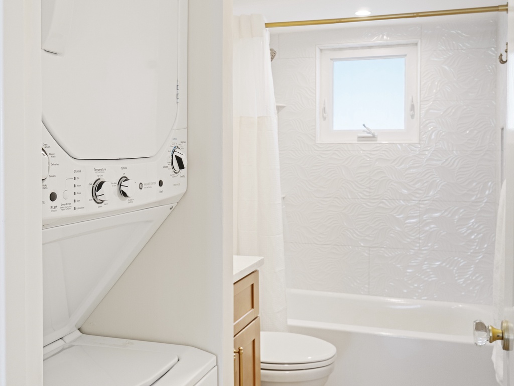 In-unit washer and dryer