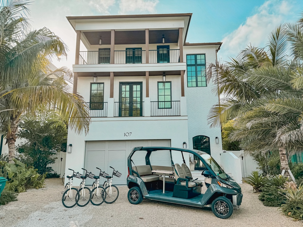 Golf Cart and Bikes, Exclusive AMI Collection Amenities