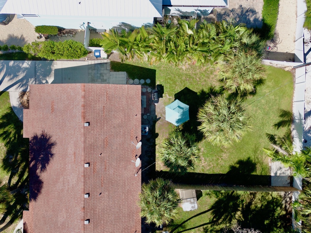 Aerial view of property