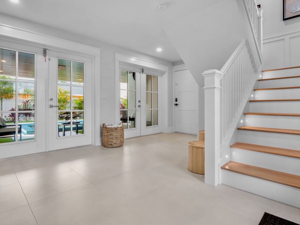 Bright Interior with Patio Access