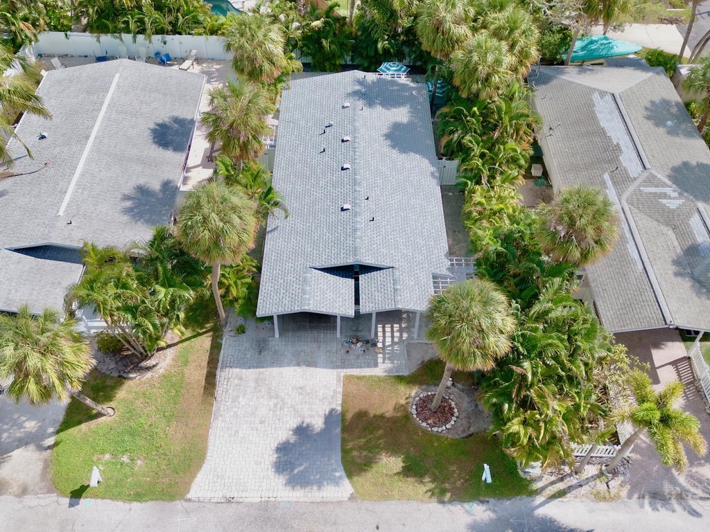 Aerial View with Driveway