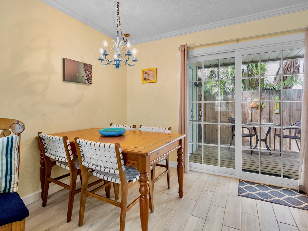 Family dining space