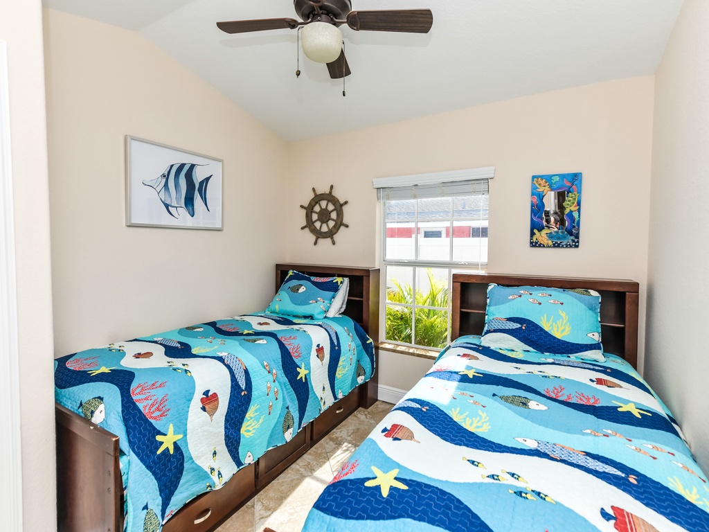 Third Bedroom, Two Twins, West Unit