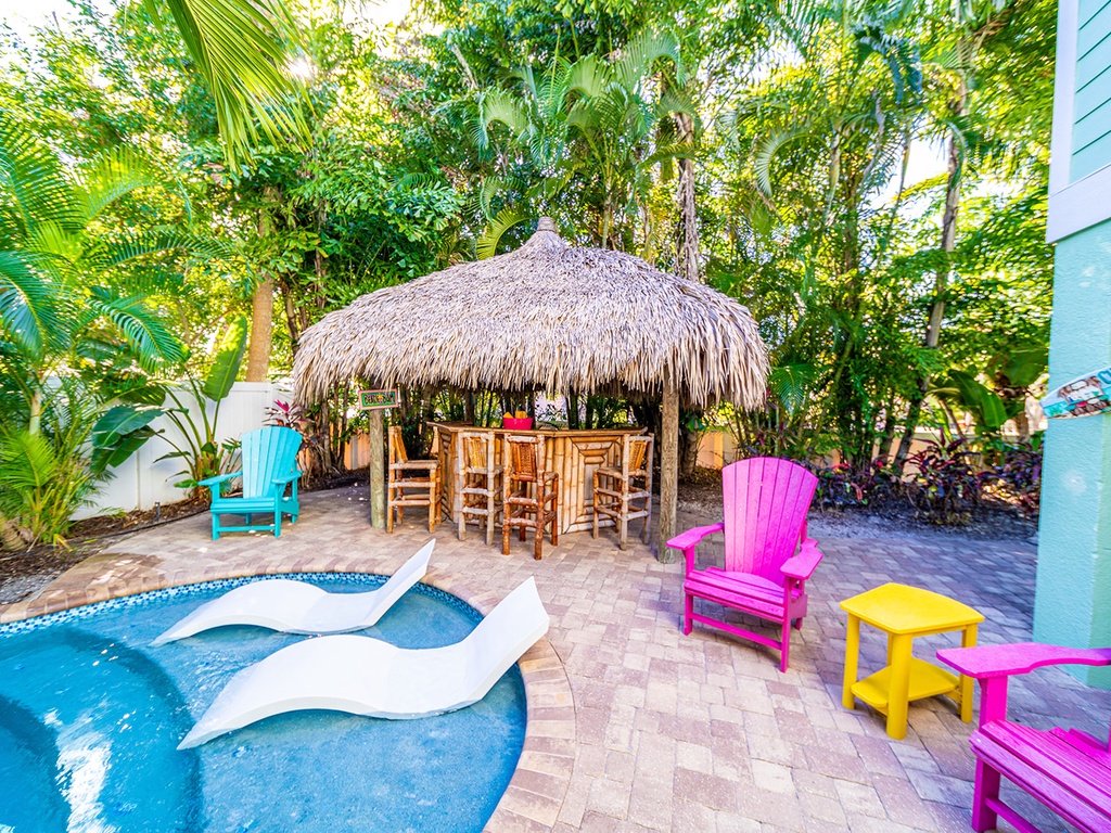 Tiki Bar and Sun Shelf