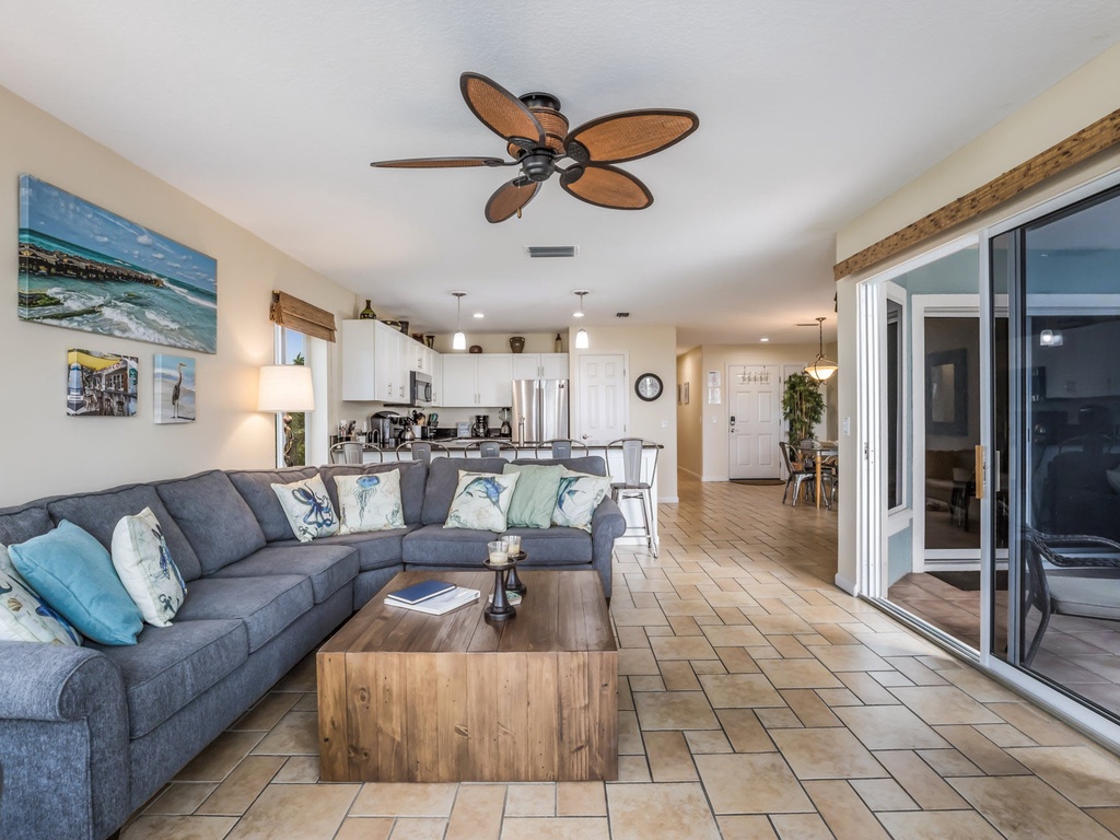 Bright and Airy Living Area