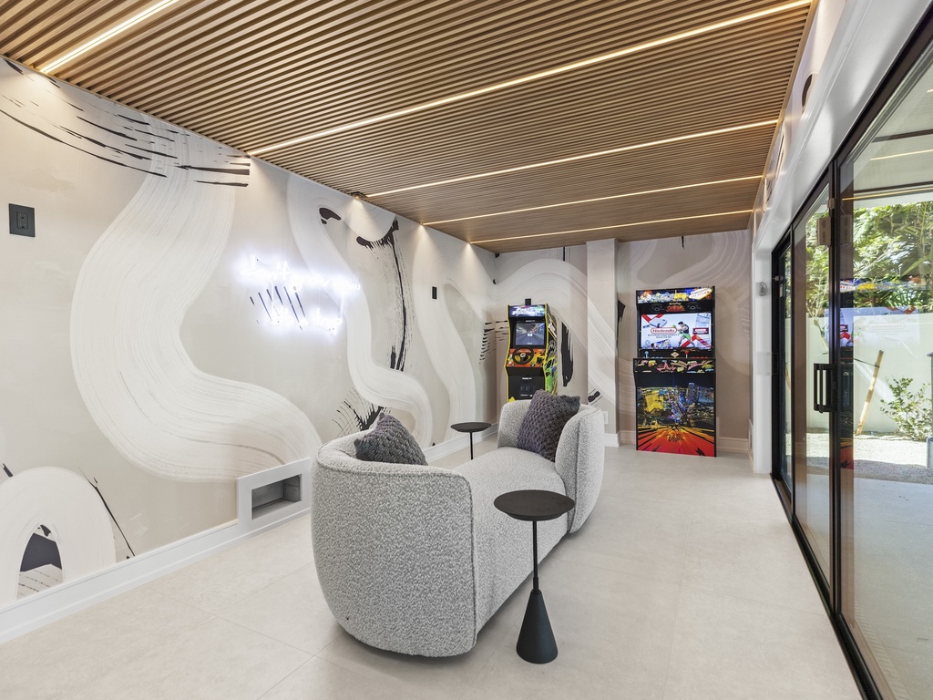 Arcade and Lounge Space