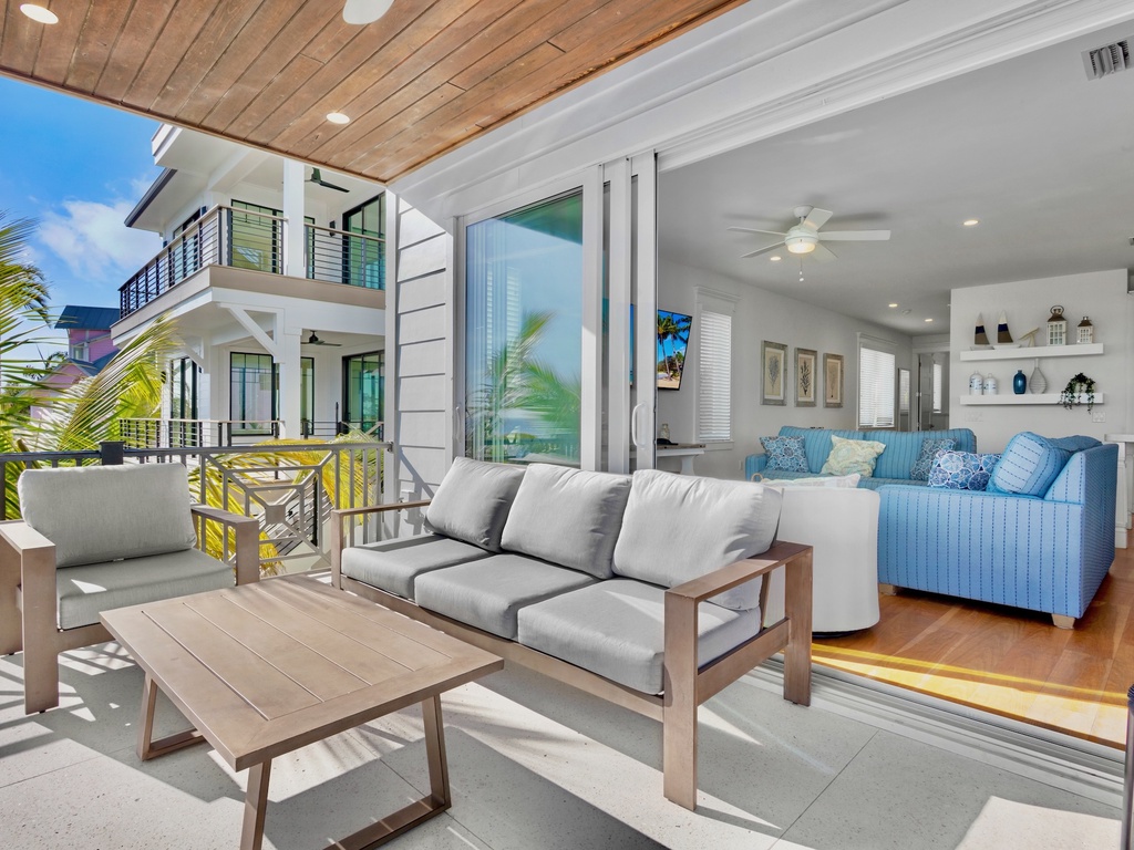 Balcony with Living Room Access