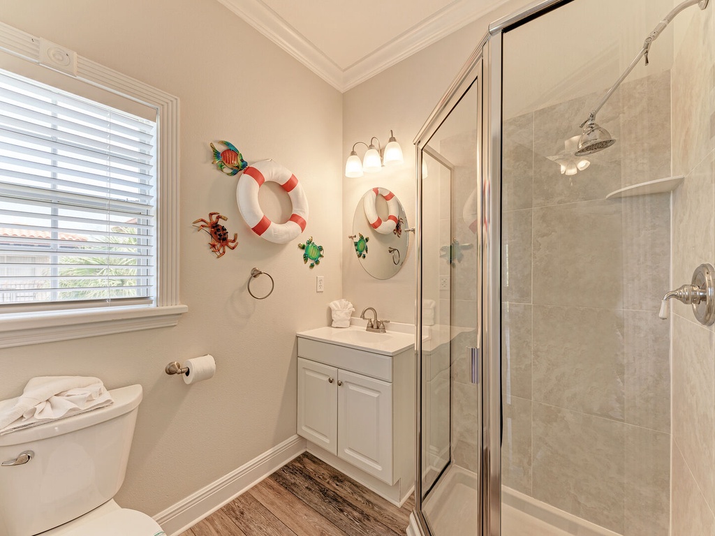 Fourth Bedroom - Ensuite Bathroom with Shower