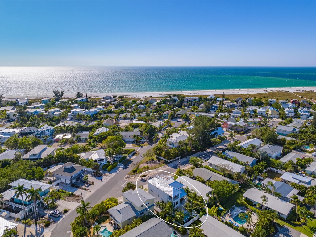 Drone view of Gulf location