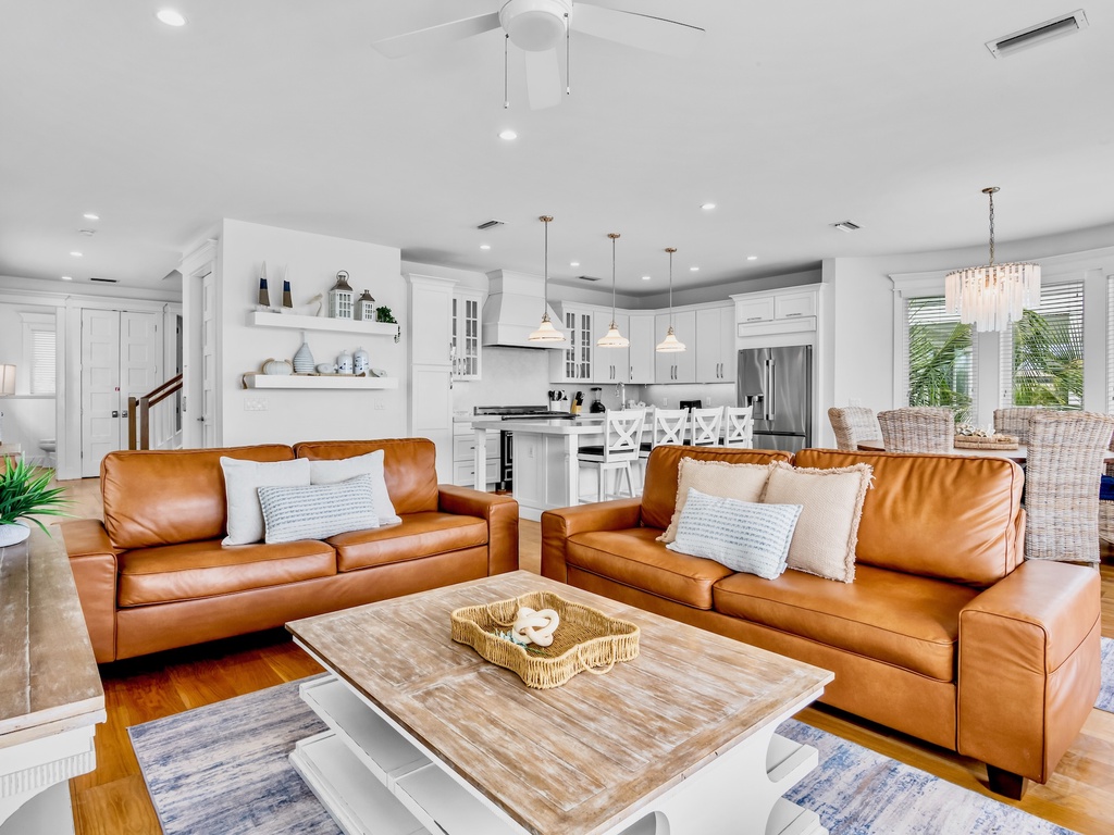 Living Room with Plush Seating