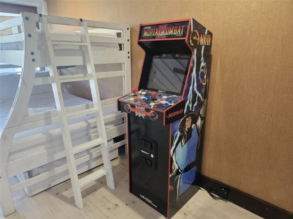 Arcade Game Bunk Room