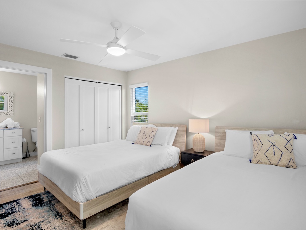 Fourth Bedroom, Two Queens