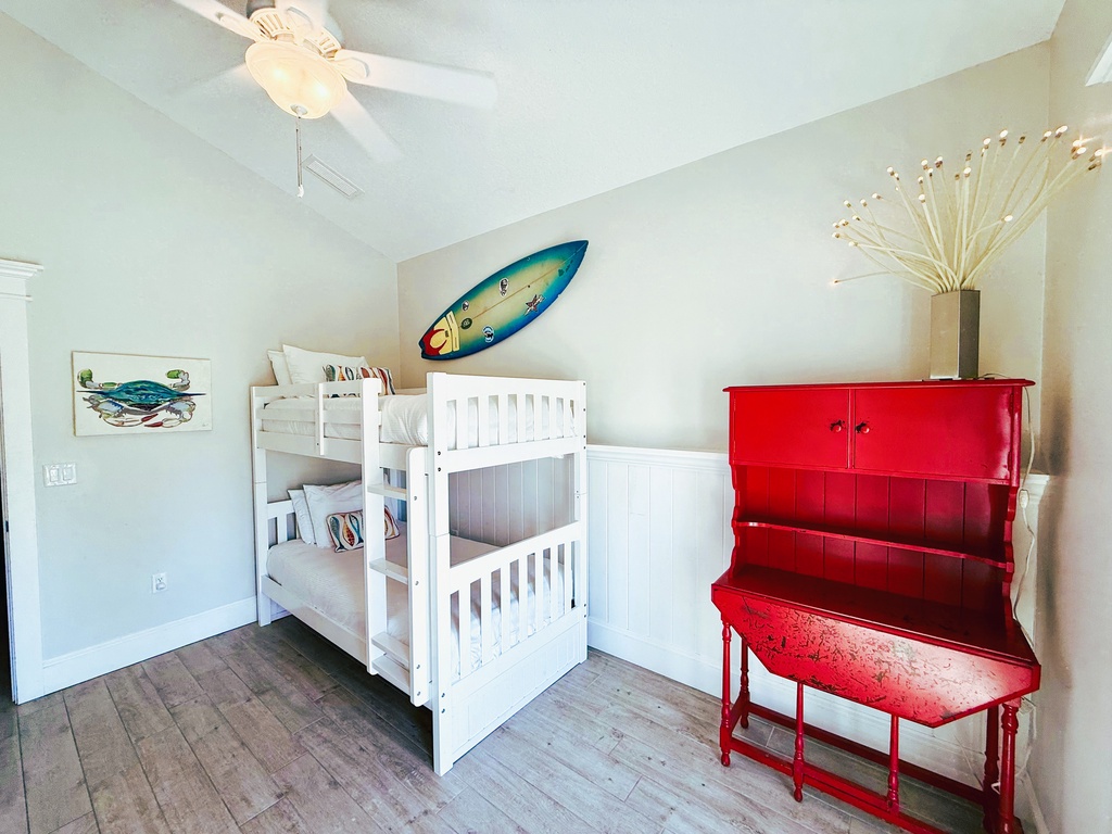 Bunk Room with Desk