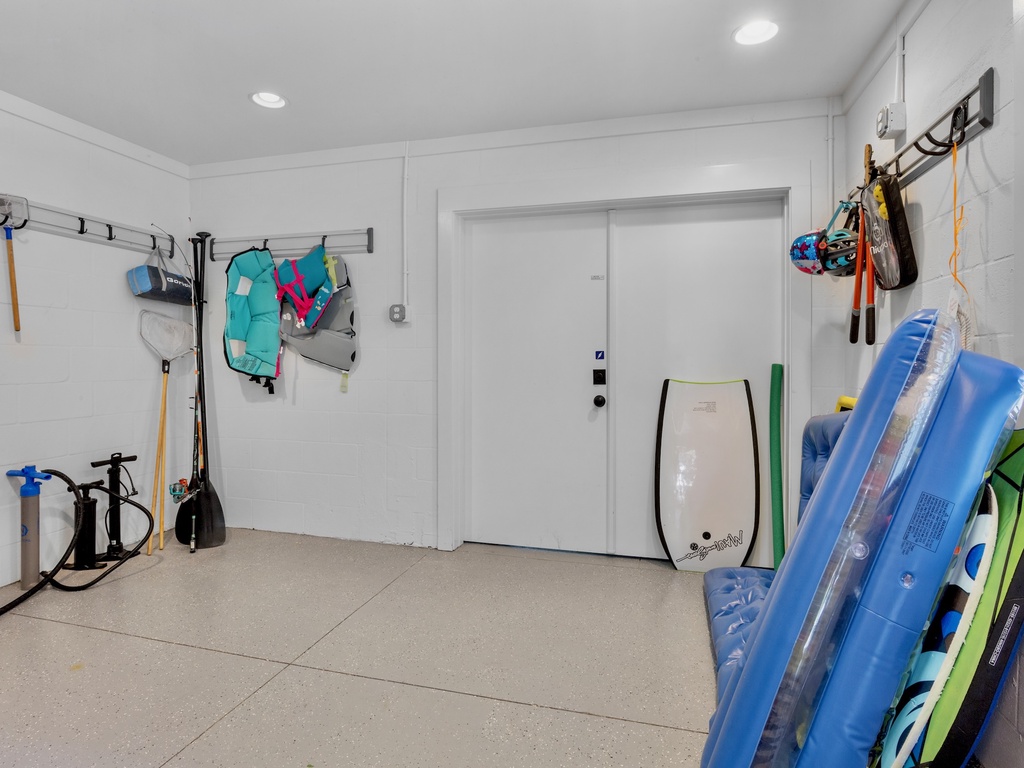 Beach gear and water sports equipment