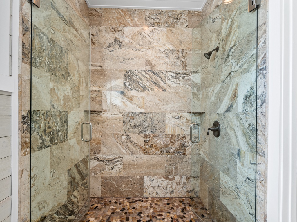 Shared Bathroom, 2nd Floor - with Large Walk-in Shower